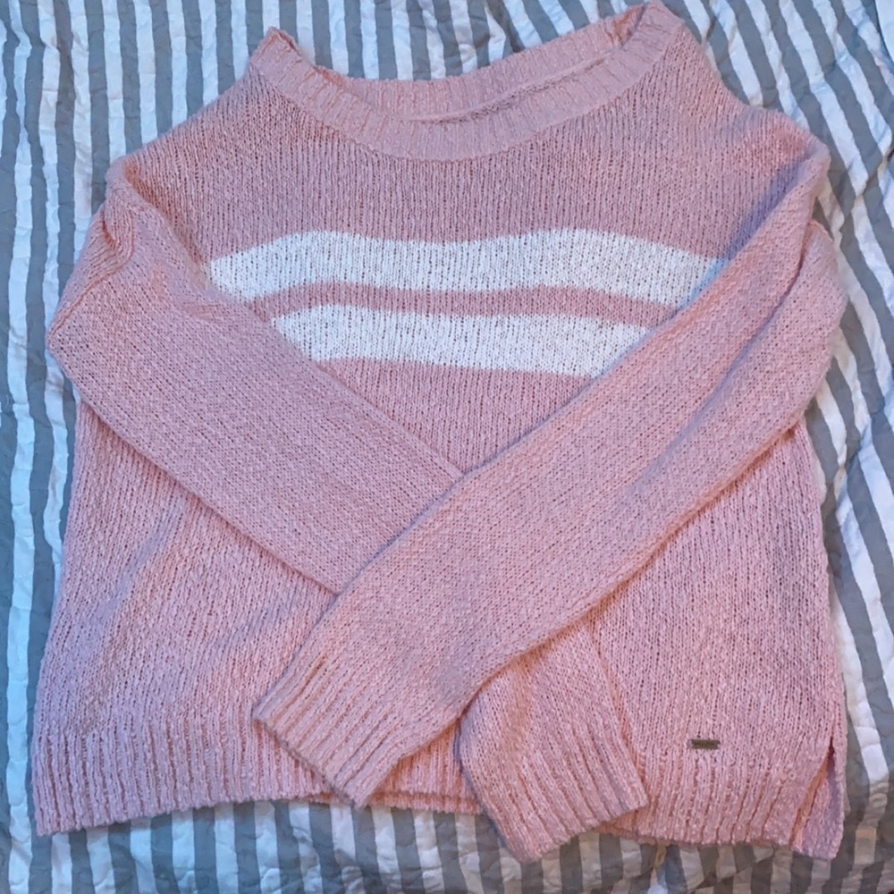 Pink Comfy Hollister Sweater